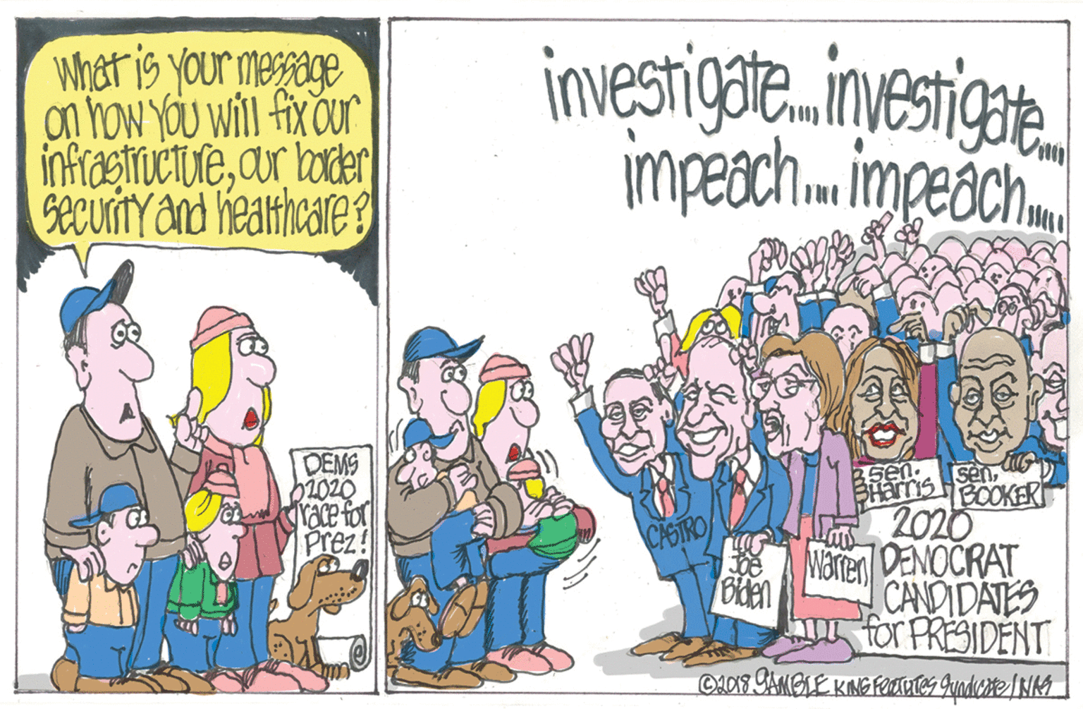 Handwriting OCR: What is your message on how YOU Will fixour infrastruciiear lader GEcuriTtY and healtheare 9 investigate.imestigat. impeach. impeach.. DEMS 02020 race fo Prez! 3sen. sen BHarris LECOKERT 2020 A Marer DENOCRAT CANDIDATES for PRESIDENT CASTRO Biden What is your message on how YOU Will fixour infrastruciiear lader GEcuriTtY and healtheare 9 investigate.imestigat. impeach. impeach.. DEMS 02020 race fo Prez! 3sen. sen BHarris LECOKERT 2020 A Marer DENOCRAT CANDIDATES for PRESIDENT CASTRO Biden