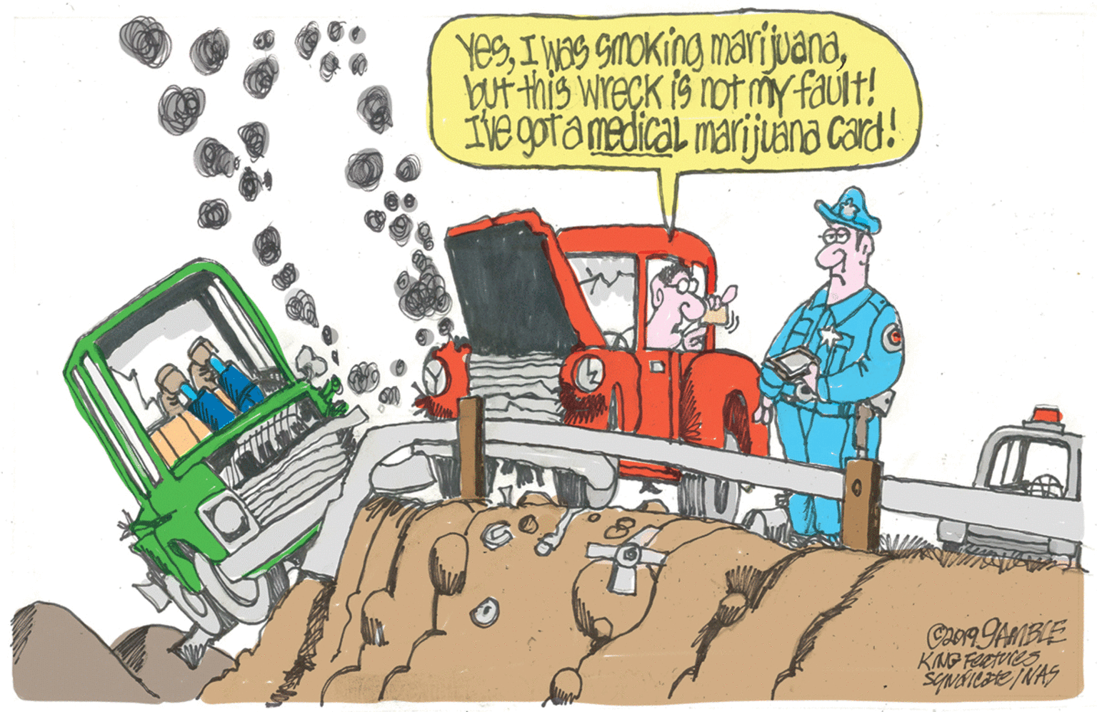 Urban design OCR: YeSbut this wreck is rot my faúlt! Ive gota medical marijuana Card! KNG FOORIES YeSI WOS GMOKing marfjvanabut this wreck is rot my faúlt! Ive gota medical marijuana Card! KNG FOORIES