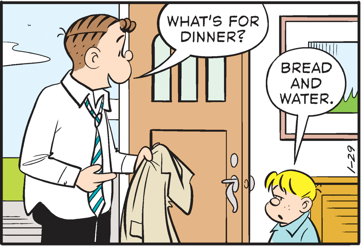 Mammal OCR: WHAT'S FOR DINNER? BREAD AND WATER. WHAT'S FOR DINNER? BREAD AND WATER.