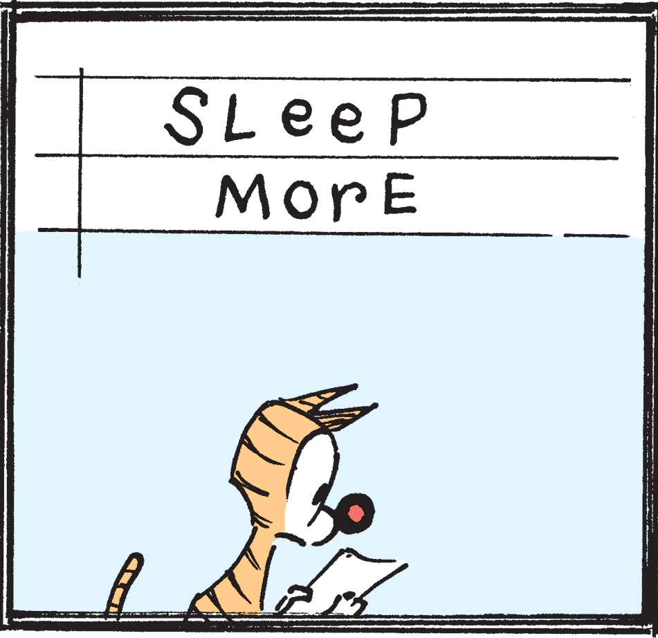 Illustration OCR: SLeep MorE SLeep MorE