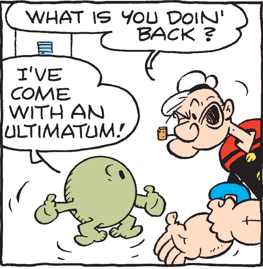 Graphics OCR: WHAT IS YOU DOIN' BACK ? I'VE COME WITH AN ULTIMATUM! WHAT IS YOU DOIN' BACK ? I'VE COME WITH AN ULTIMATUM!