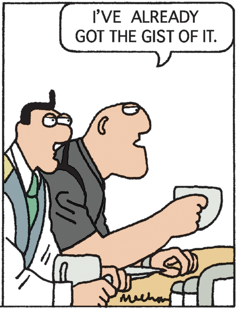 Line OCR: I'VE ALREADY GOT THE GIST OF IT. Mechan I'VE ALREADY GOT THE GIST OF IT. Mechan