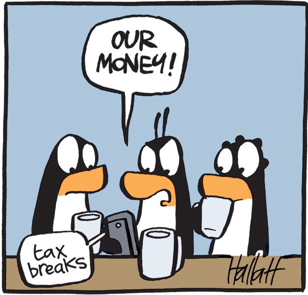 Handwriting OCR: OUR MONEY! tax breaks OUR MONEY! tax breaks