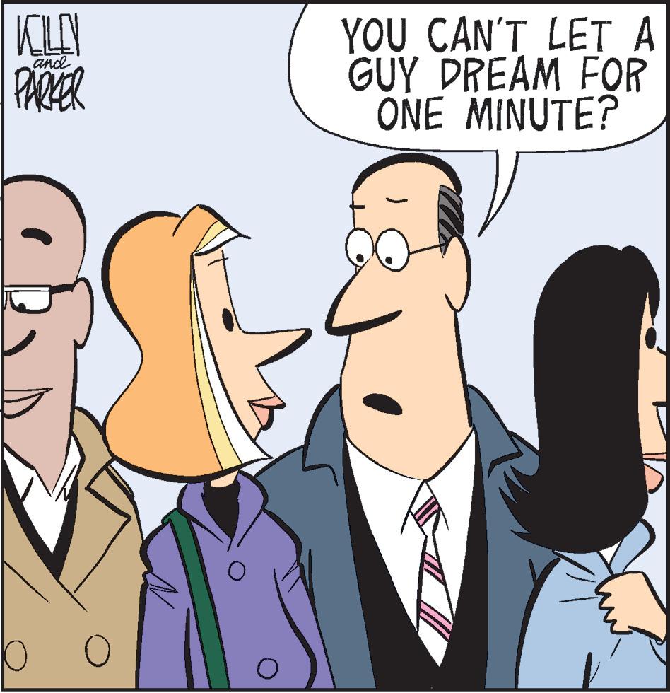 Jaw OCR: YOU CAN'T LET A GUY DREAM FOR ONE MINUTE? and PARER YOU CAN'T LET A GUY DREAM FOR ONE MINUTE? and PARER