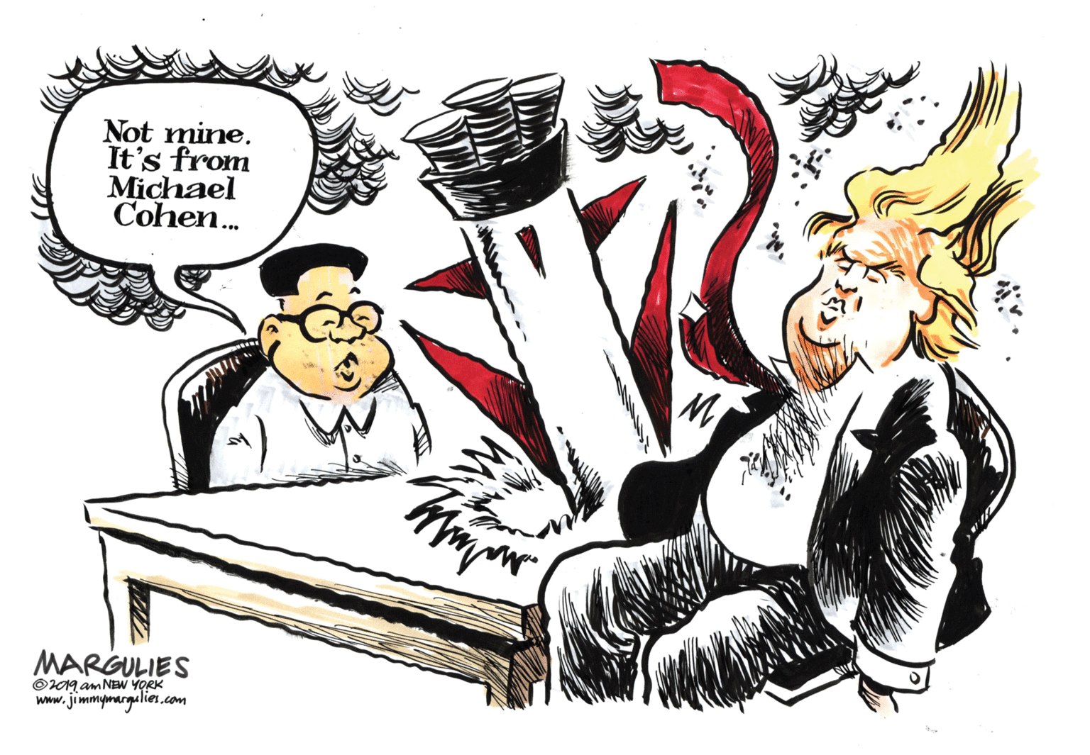 Comics OCR: Not mine. It's from Michael Cohen. MARGULIES ©09 AMNEW YORK www.jimmypnargalies.com Not mine. It's from Michael Cohen. MARGULIES ©09 AMNEW YORK www.jimmypnargalies.com