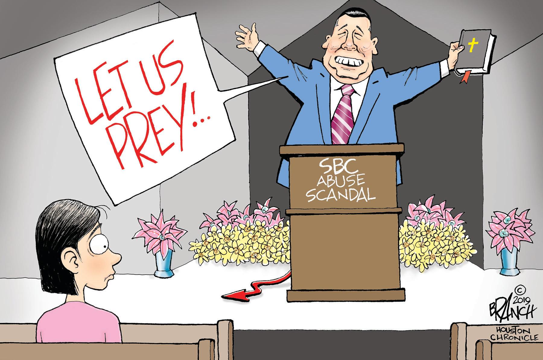 Room OCR: LET US PREY SBC ABUSE SCANDAL 2019 HOUSTON CHRONICLE LET US PREY SBC ABUSE SCANDAL 2019 HOUSTON CHRONICLE