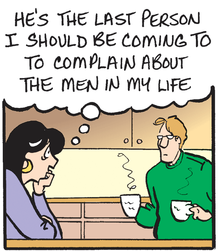 Handwriting OCR: HE'S THE LAST PERSON I SHOULD BE COMING TO To COMPLAIN ABOUT THE MEN IN MY LIFE HE'S THE LAST PERSON I SHOULD BE COMING TO To COMPLAIN ABOUT THE MEN IN MY LIFE