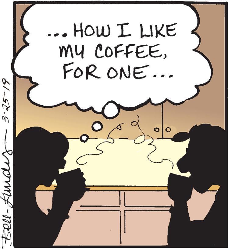 Drawing OCR: HOW I LIKE mu COFFEEFOR ONE... Bell-fimadiz 3-25-19 HOW I LIKE mu COFFEEFOR ONE... Bell-fimadiz 3-25-19