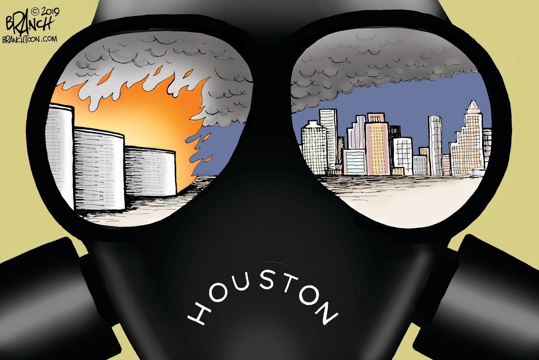 Personal protective equipment OCR: © 2019 BRANCH BRANCHTOON.COM LOUSTON © 2019 BRANCH BRANCHTOON.COM LOUSTON