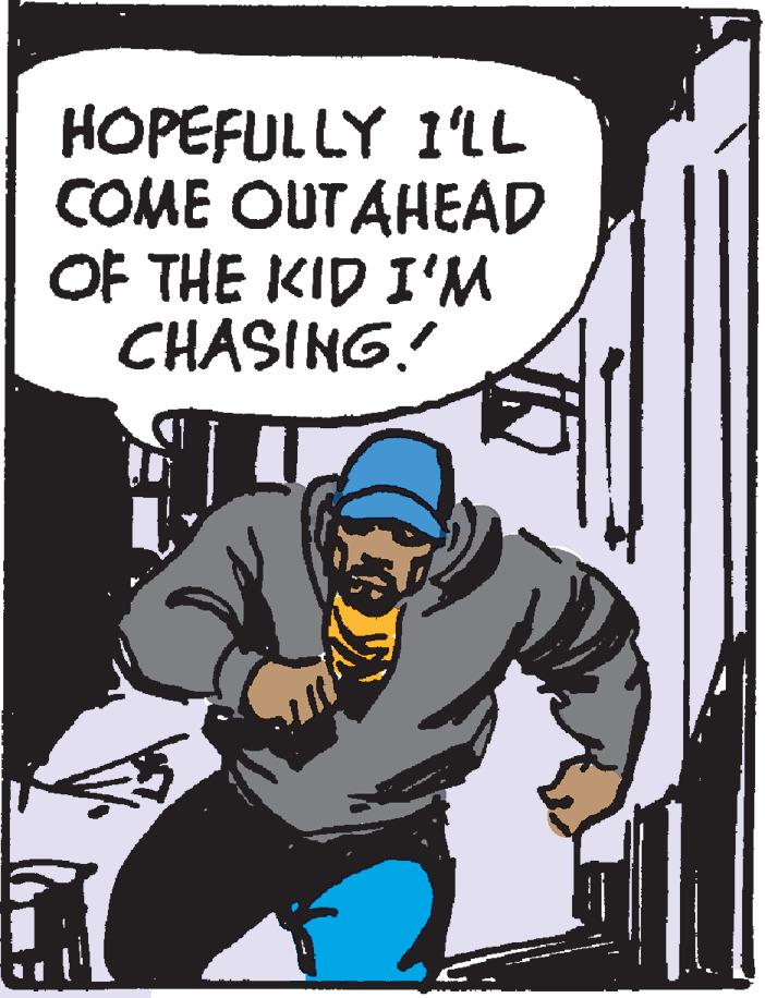 Comics OCR: HOPEFULLY 1'LL COME OUTAHEAD OF THE KID I'M CHASING! HOPEFULLY 1'LL COME OUTAHEAD OF THE KID I'M CHASING!