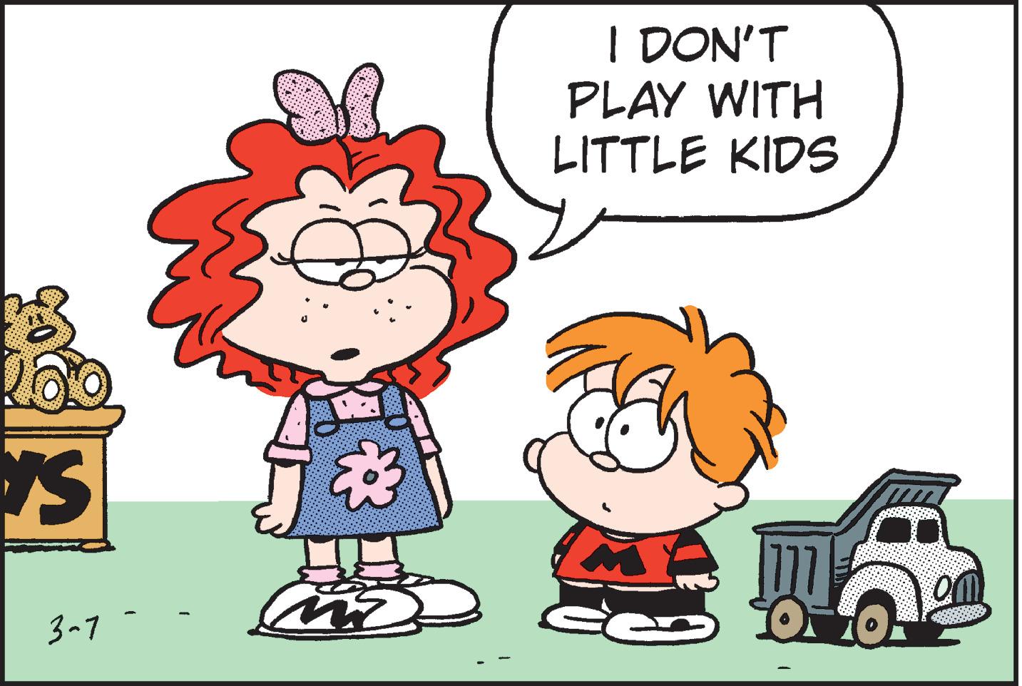 Fiction OCR: I DON'T PLAY WITH LITTLE KIDS 3-7 - I DON'T PLAY WITH LITTLE KIDS 3-7 -