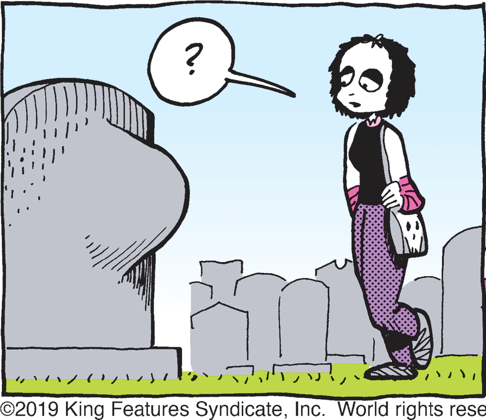 Fiction OCR: O2019 King Features SyndicateInc. World rights rese O2019 King Features SyndicateInc. World rights rese