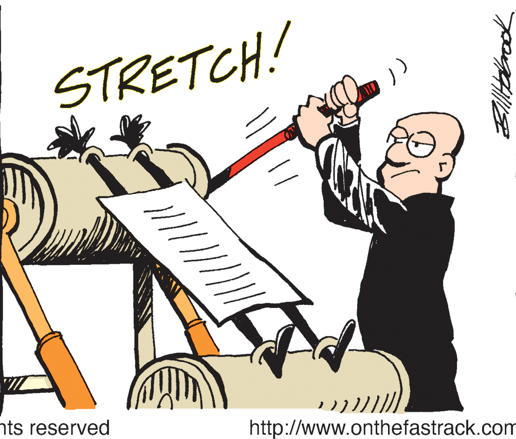 Classical music OCR: STRETCH! nts reserved http://www.onthefastrack.com STRETCH! nts reserved http://www.onthefastrack.com