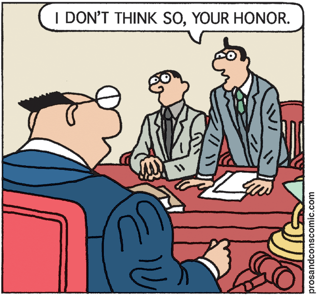 Fiction OCR: I DON'T THINK SOYOUR HONOR. prosandconscomic.com I DON'T THINK SOYOUR HONOR. prosandconscomic.com