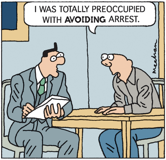 Parallel OCR: I WAS TOTALLY PREOCCUPIED WITH AVOIDING ARREST. meahan I WAS TOTALLY PREOCCUPIED WITH AVOIDING ARREST. meahan