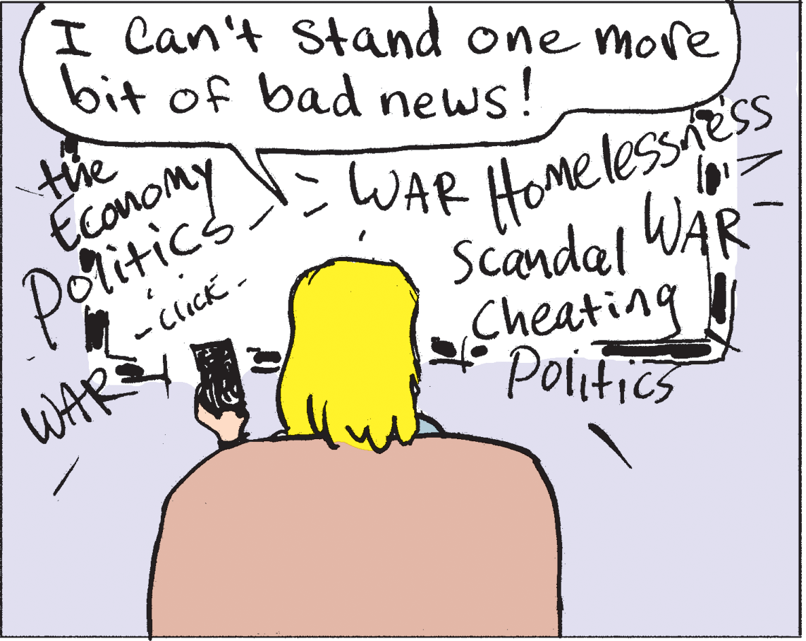 Ink OCR: I Can't Stand one more bit of bad news! the Economy Politice WAR HOme lessess Scandal WAR Cheating Poiitics - Click - WARE I Can't Stand one more bit of bad news! the Economy Politice WAR HOme lessess Scandal WAR Cheating Poiitics - Click - WARE