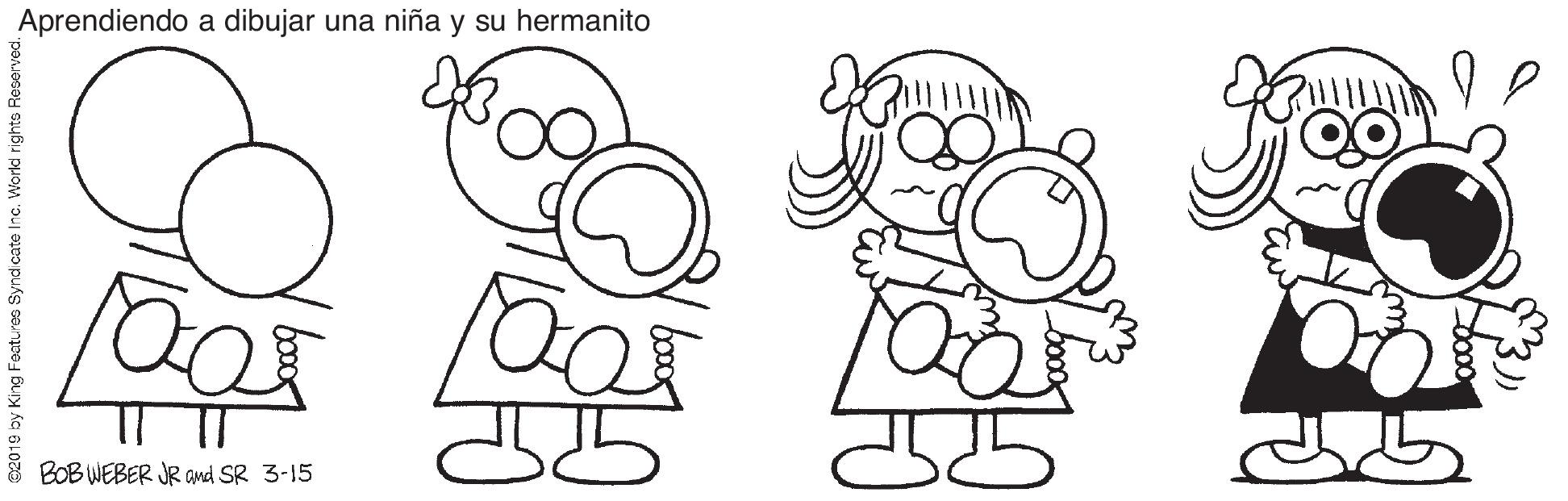 Organ OCR: Aprendiendo a dibujar una niña y su hermanito BOB WEBER JR and SR 3-15 Aprendiendo a dibujar una niña y su hermanito BOB WEBER JR and SR 3-15