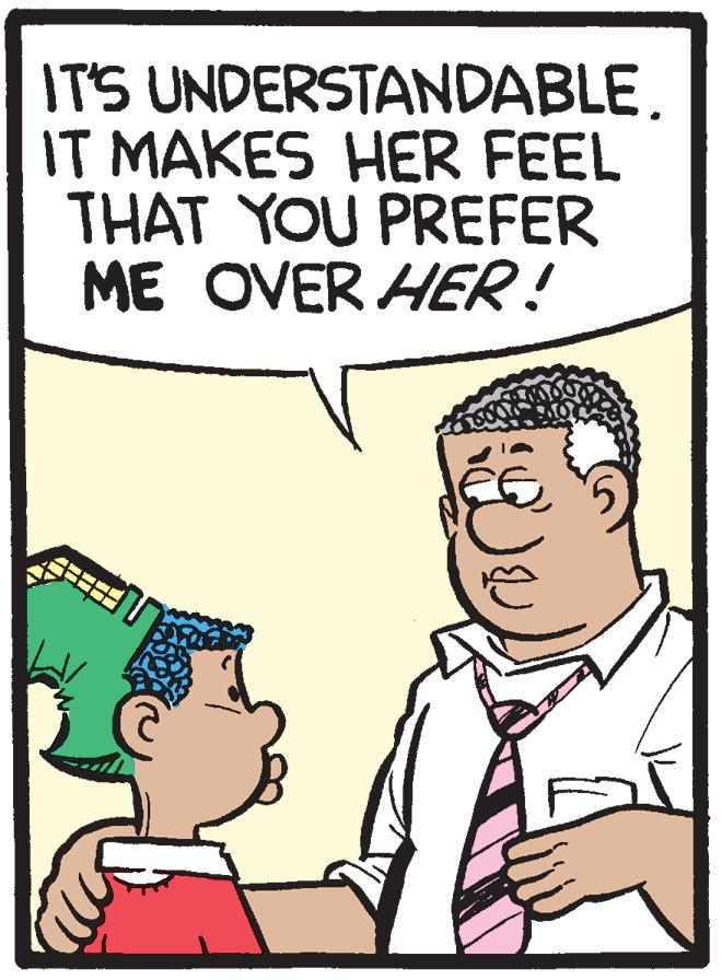 Mammal OCR: ITS UNDERSTANDABLE. IT MAKES HER FEEL THAT YOU PREFER ME OVER HER! ITS UNDERSTANDABLE. IT MAKES HER FEEL THAT YOU PREFER ME OVER HER!