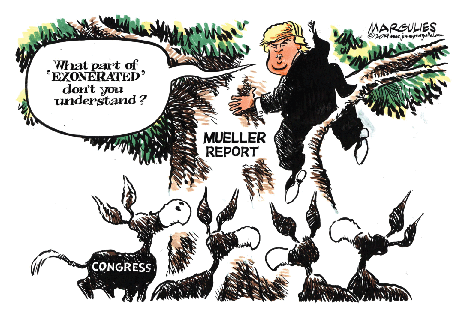 Fiction OCR: MARSULIES What part of 'EXONÉRATED' don't you understand? MUELLER REPORT CONGRESS MARSULIES What part of 'EXONÉRATED' don't you understand? MUELLER REPORT CONGRESS