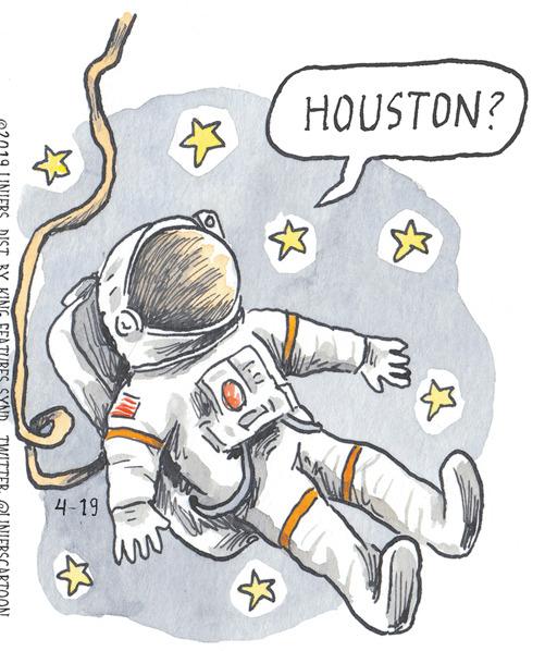 Illustration OCR: HOUSTON? 4-19 a2019 INIERS DIST RY KING CEATI TWITTER AUNIERCCARTOON HOUSTON? 4-19 a2019 INIERS DIST RY KING CEATI TWITTER AUNIERCCARTOON