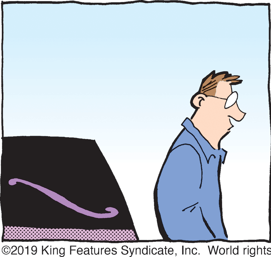 Drawing OCR: ©2019 King Features SyndicateInc. World rights ©2019 King Features SyndicateInc. World rights