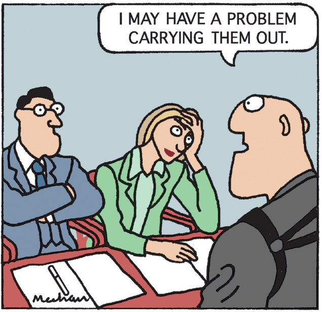 Animated cartoon OCR: I MAY HAVE A PROBLEM CARRYING THEM OUT. Met I MAY HAVE A PROBLEM CARRYING THEM OUT. Met