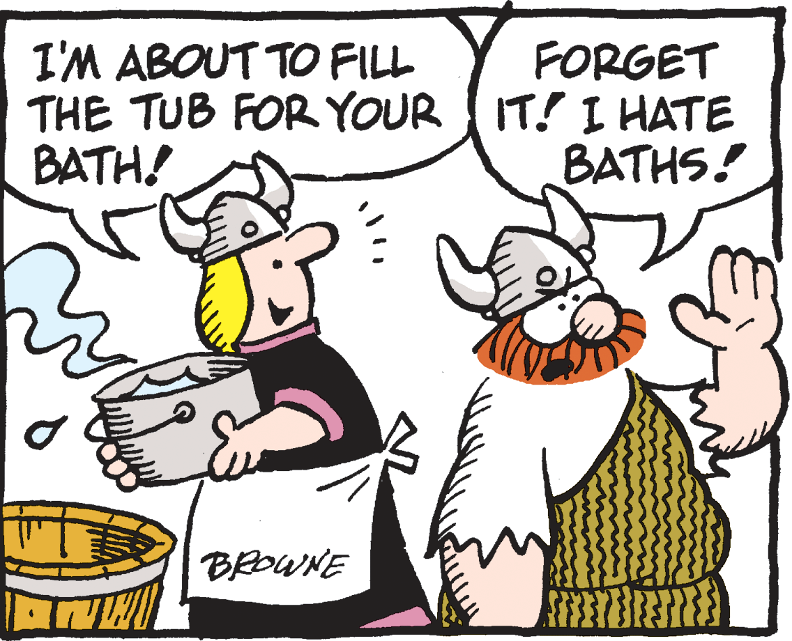 Sharing OCR: I'M ABOUT TO FILL THE TUB FOR YOUR IT! I HATE BATH! FORGET BATHS! BROWNE I'M ABOUT TO FILL THE TUB FOR YOUR IT! I HATE BATH! FORGET BATHS! BROWNE