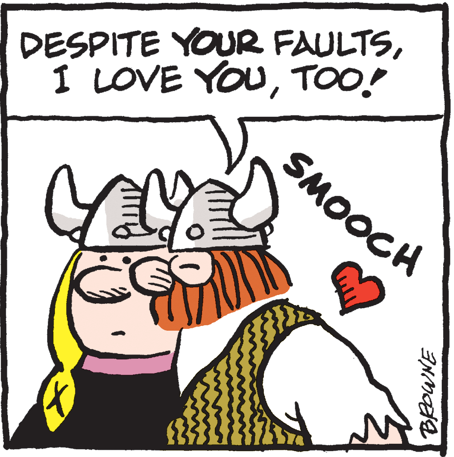 Drawing OCR: DESPITE YOUR FAULTSTOO! SMOOCH ? DESPITE YOUR FAULTSI LOVE YOUTOO! SMOOCH ?