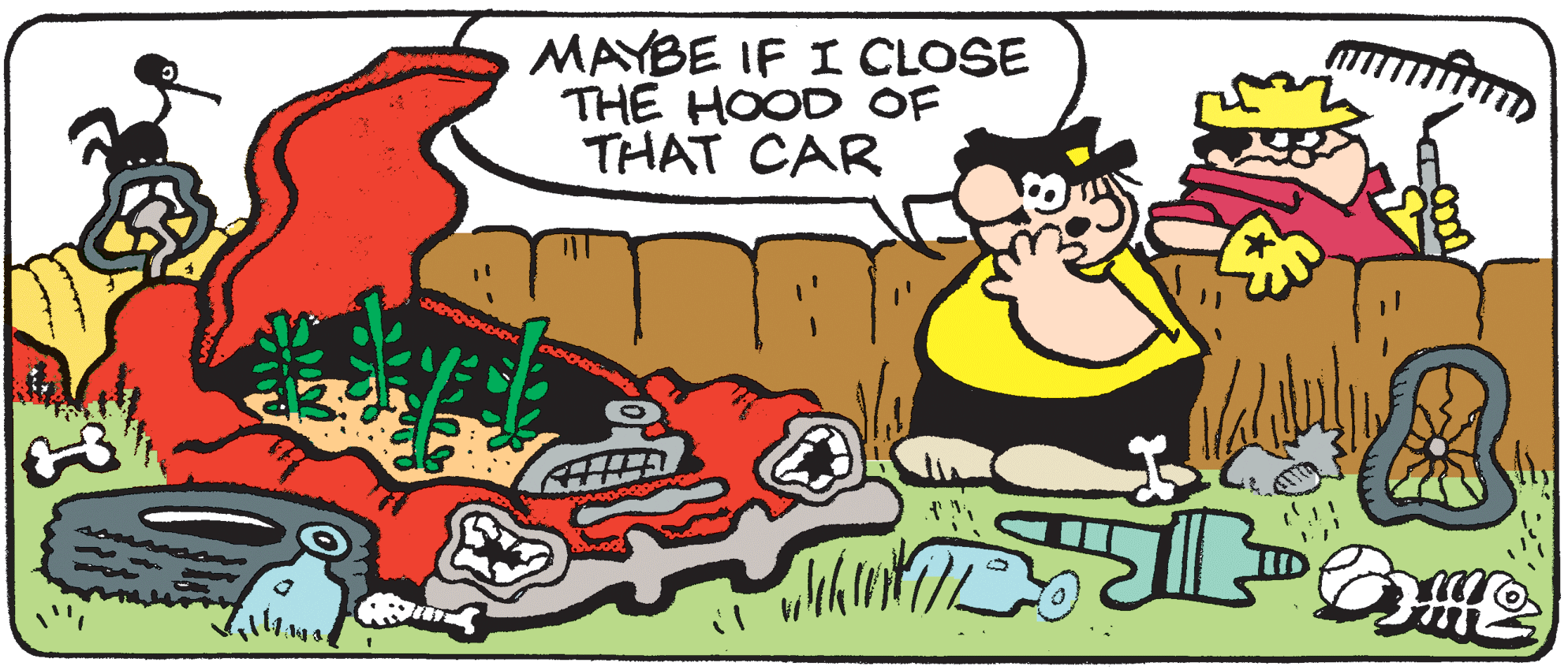 Pleased OCR: MAYBE IF I CLOSE THE HOOD OF THAT CAR sommd om MAYBE IF I CLOSE THE HOOD OF THAT CAR sommd om