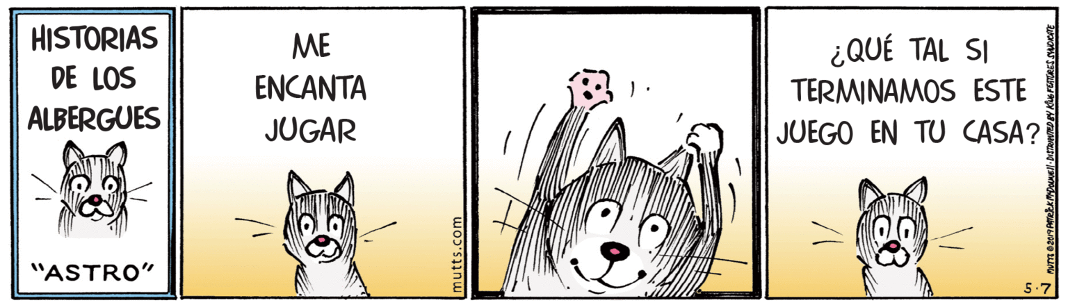 Snout OCR: HISTORIAS DE LOS ME ¿QUÉ TAL SI TERMINAMOS ESTE JUEGO EN TU CASA? ENCANTA ALBERGUES JUGAR "ASTRO" 5.7 mutts.com HISTORIAS DE LOS ME ¿QUÉ TAL SI TERMINAMOS ESTE JUEGO EN TU CASA? ENCANTA ALBERGUES JUGAR "ASTRO" 5.7 mutts.com
