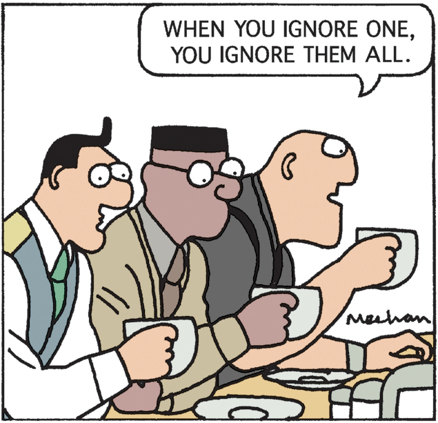 Thumb OCR: WHEN YOU IGNORE ONEYOU IGNORE THEM ALL. Meshan WHEN YOU IGNORE ONEYOU IGNORE THEM ALL. Meshan