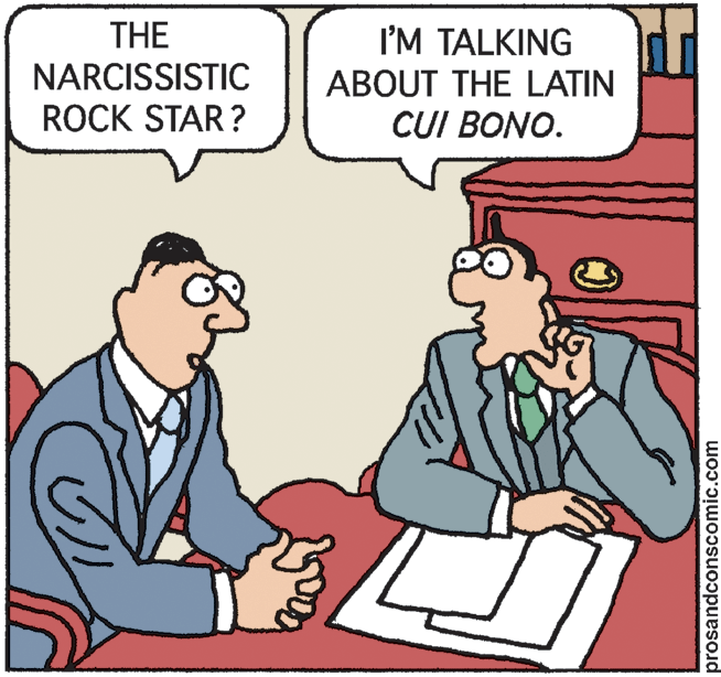 Art OCR: THE I'M TALKING NARCISSISTIC ABOUT THE LATIN ROCK STAR ? CUI BONO. prosandconscomic.com THE I'M TALKING NARCISSISTIC ABOUT THE LATIN ROCK STAR ? CUI BONO. prosandconscomic.com