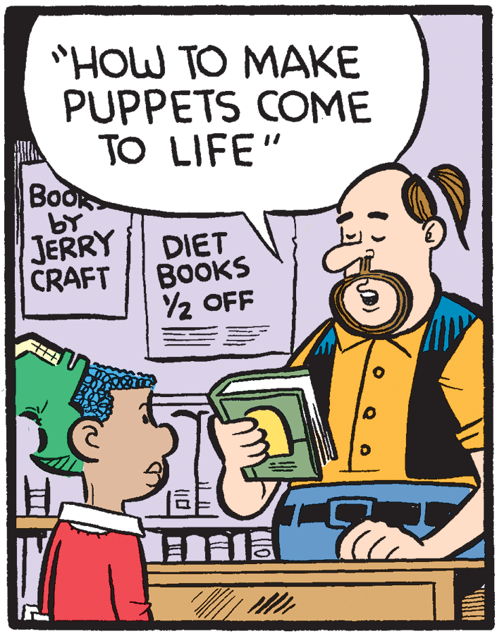 Illustration OCR: "HOW TO MAKE PUPPETS COME TO LIFE" Book bY JERRY CRAFT DIET BOOKS 2 OFF "HOW TO MAKE PUPPETS COME TO LIFE" Book bY JERRY CRAFT DIET BOOKS 2 OFF