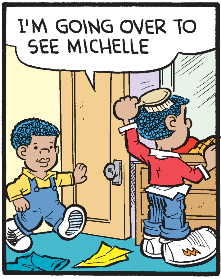 Gesture OCR: I'M GOING OVER TO SEE MICHELLE I'M GOING OVER TO SEE MICHELLE