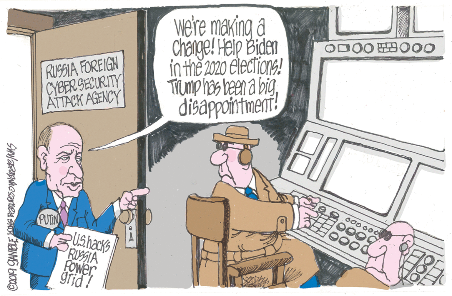 Computer keyboard OCR: RUSSIA FOREIGN ÇYBER SECURITY ATTACK AGENCY we're maxing a Change! Help Biden in the 2020 elections! TrUmp hos been a bigdisappoitiment! 000000 PUTIN Ushacks RUSSIA POwer grid! RUSSIA FOREIGN ÇYBER SECURITY ATTACK AGENCY we're maxing a Change! Help Biden in the 2020 elections! TrUmp hos been a bigdisappoitiment! 000000 PUTIN Ushacks RUSSIA POwer grid!