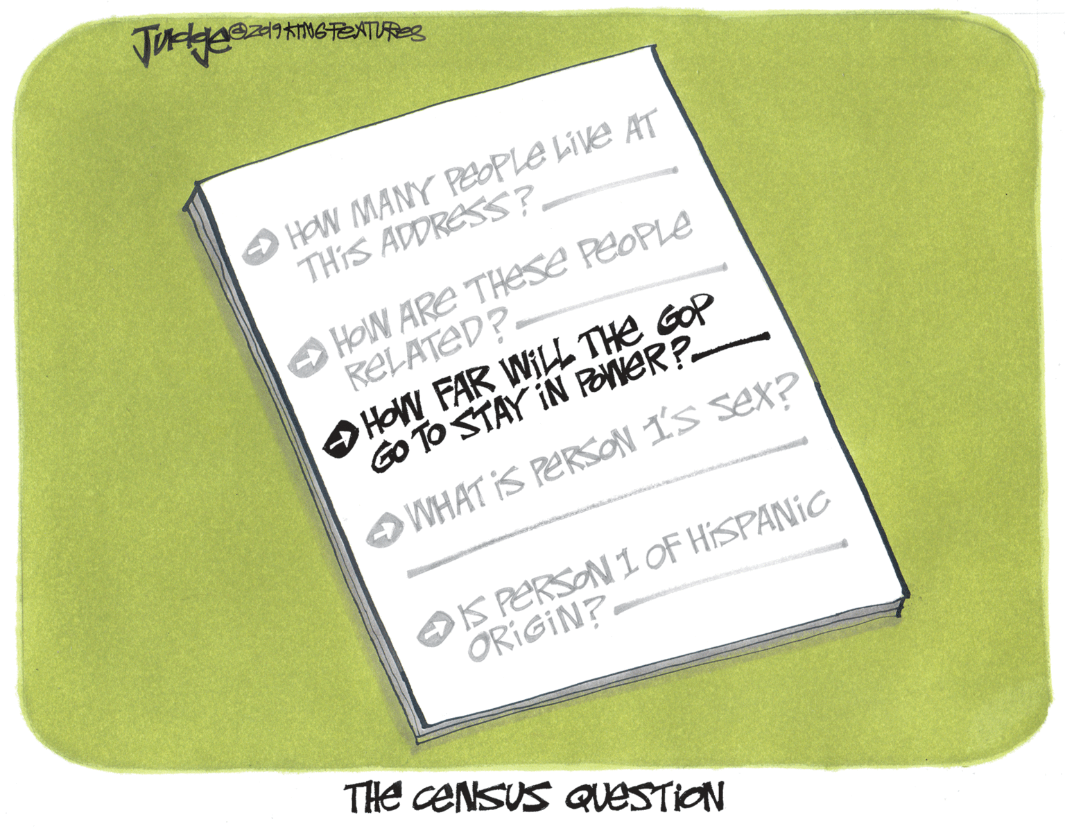 Label OCR: e NGTENTURES HOW MANY PEOPLE LIVE AT THIS ADDRESS?HOW ARE THESE PEOPLE RELATED?- OHOW FAR WILL THe GOP GO TO STAY IN POWER? O WHAT IS PERSON IS sex? OS PERSON I OF HISPANIC ORIGIN?. THE CENSUS QUESTION e NGTENTURES HOW MANY PEOPLE LIVE AT THIS ADDRESS?HOW ARE THESE PEOPLE RELATED?- OHOW FAR WILL THe GOP GO TO STAY IN POWER? O WHAT IS PERSON IS sex? OS PERSON I OF HISPANIC ORIGIN?. THE CENSUS QUESTION