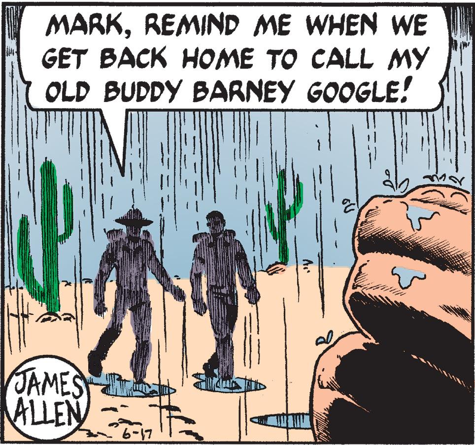 Terrestrial plant OCR: I MARKREMIND ME WHEN WE GET BACK HOME TO CALL MY OLD BUDDY BARNEY GOOGLE! JAMES ALLEN I MARKREMIND ME WHEN WE GET BACK HOME TO CALL MY OLD BUDDY BARNEY GOOGLE! JAMES ALLEN