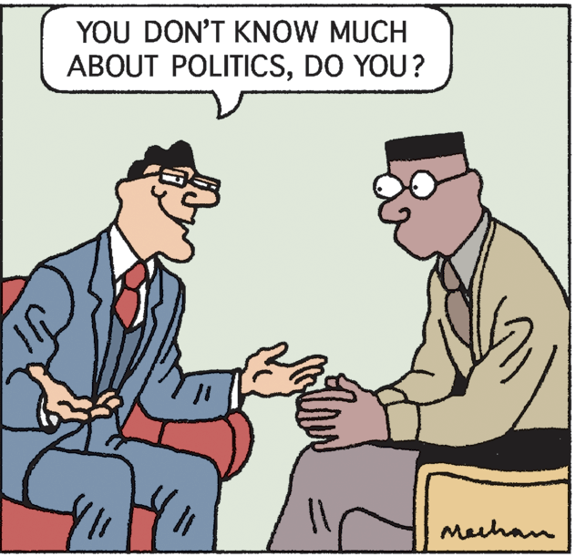 Cartoon OCR: YOU DON'T KNOW MUCH ABOUT POLITICSDO YOU? Mechan YOU DON'T KNOW MUCH ABOUT POLITICSDO YOU? Mechan