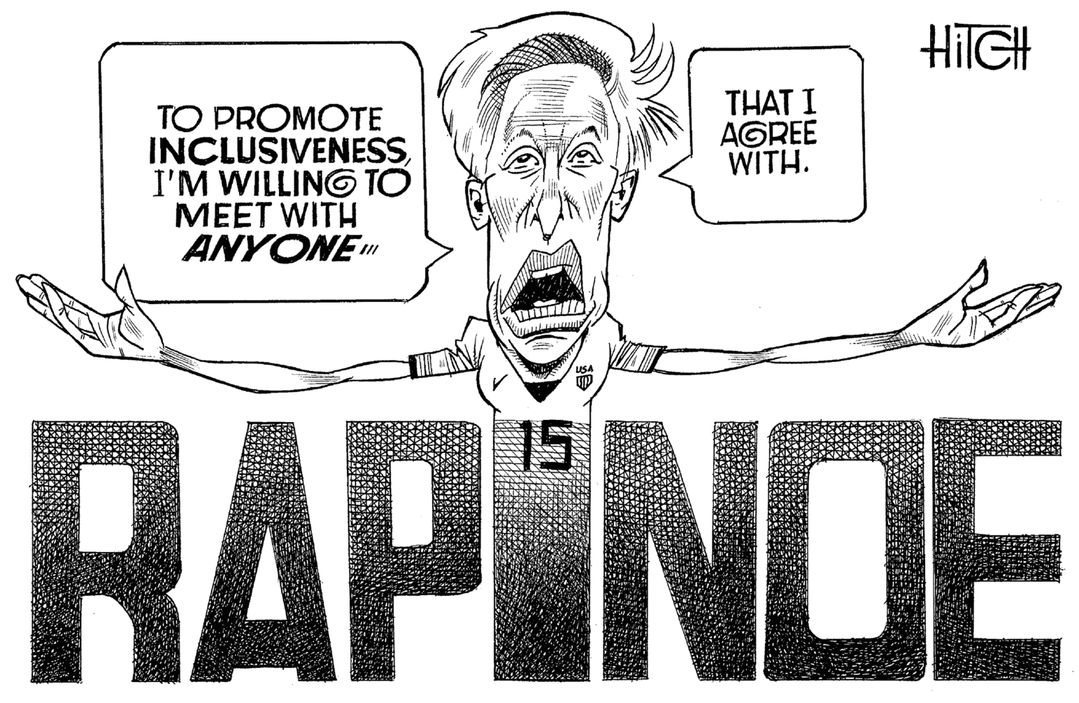 Facial hair OCR: THAT I AGREE WITH. TO PROMOTE INCLUSIVENESSI'M WILLING TO MEET WITH ANYONE RAPINDE THAT I AGREE WITH. TO PROMOTE INCLUSIVENESSI'M WILLING TO MEET WITH ANYONE RAPINDE