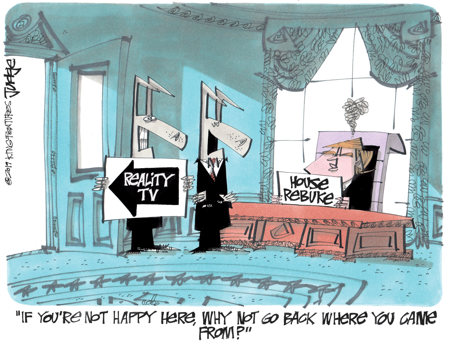 Room OCR: REALITY TV HOUSE REBUKE "IF YOU'RE NOT HAPPY HEREWHY NOT GO BACK WHERE YOU CANE FROMP" ? e REALITY TV HOUSE REBUKE "IF YOU'RE NOT HAPPY HEREWHY NOT GO BACK WHERE YOU CANE FROMP" ? e