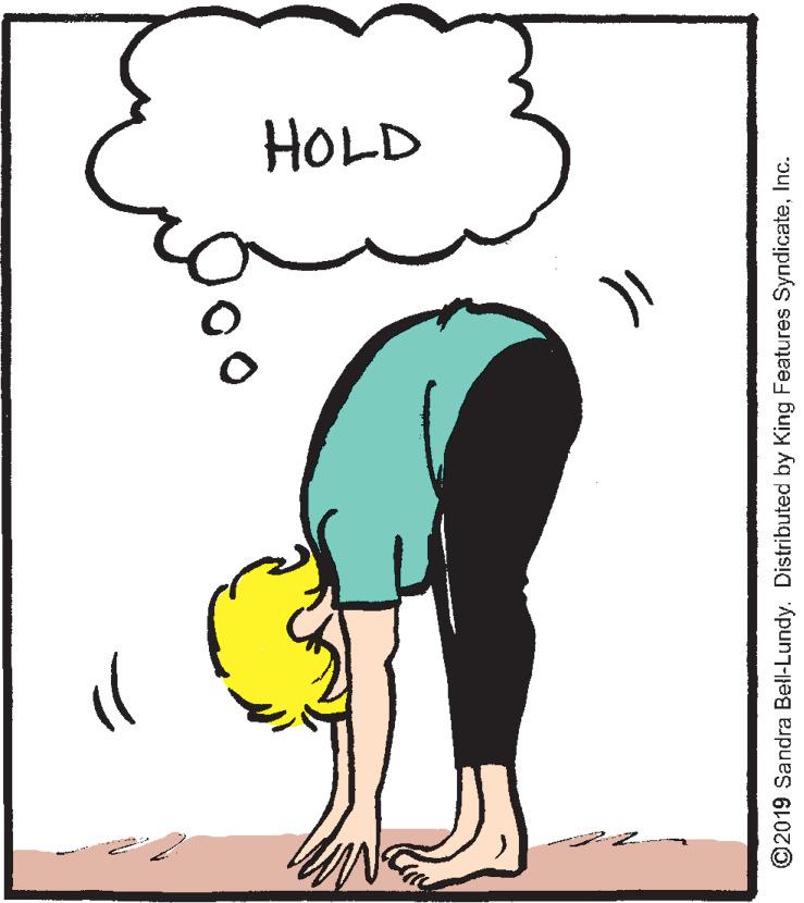Happy OCR: HOLD ©2019 Sandra Bell-Lundy. Distributed by King Features SyndicateInc. HOLD ©2019 Sandra Bell-Lundy. Distributed by King Features Syndicate
