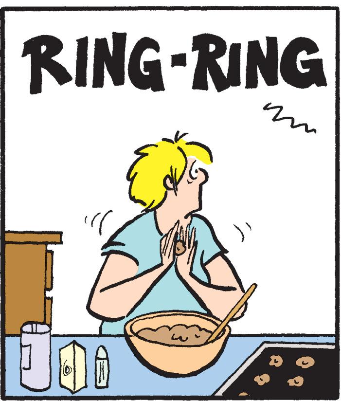 Bathing OCR: RING-RING RING-RING
