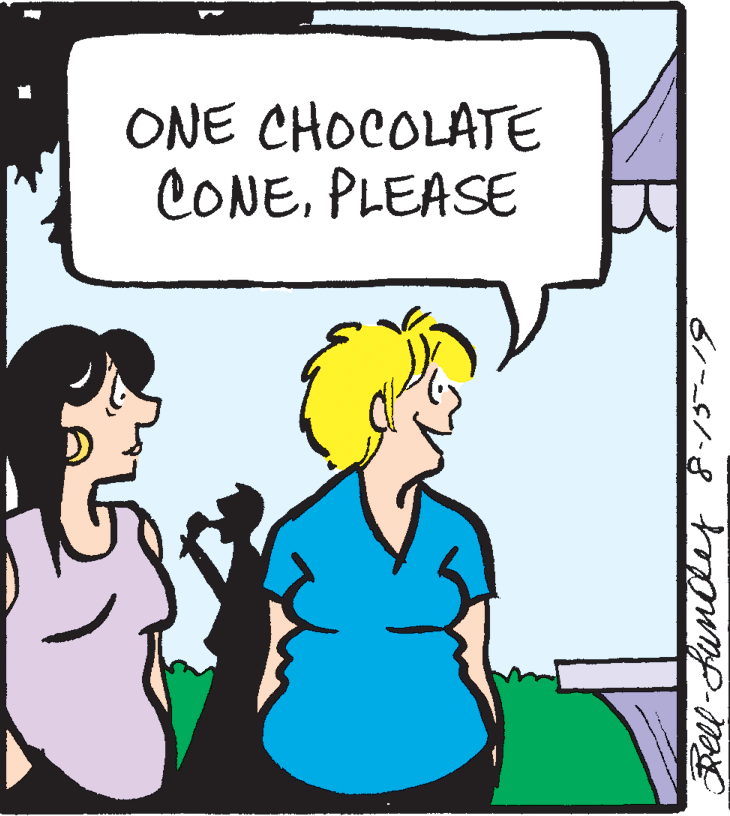 Cartoon OCR: ONE CHOCOLATE CONEPLEASE FReel-Fundet f:15~19 ONE CHOCOLATE CONEPLEASE FReel-Fundet f:15~19