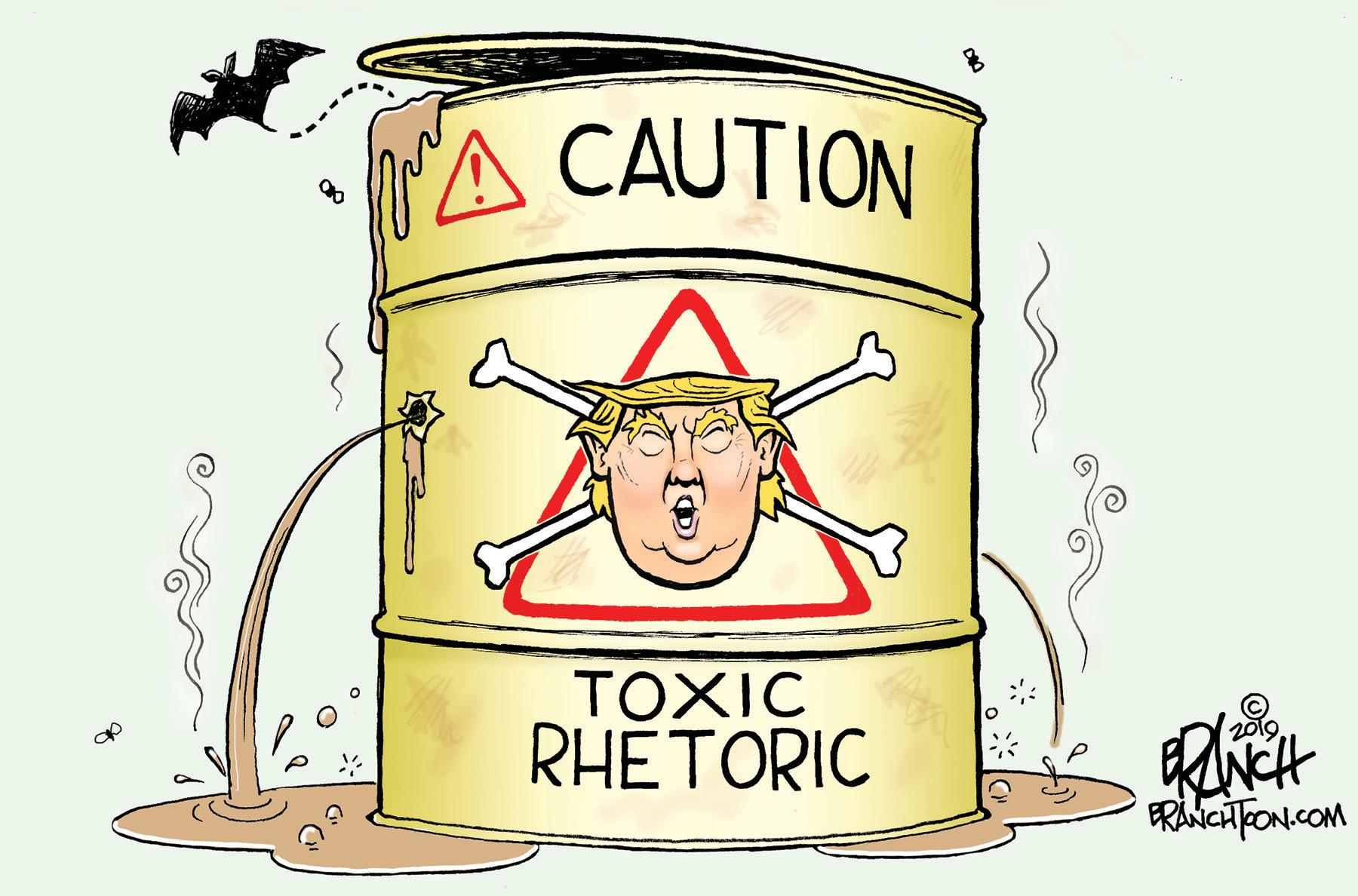 Horn OCR: A CAUTION TOXIC RHETORIC FRANCHFON.COM A CAUTION TOXIC RHETORIC FRANCHFON.COM