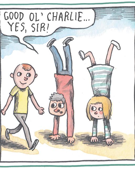 Art OCR: GOOD OL' CHARLIE.. YESSIR! GOOD OL' CHARLIE.. YES