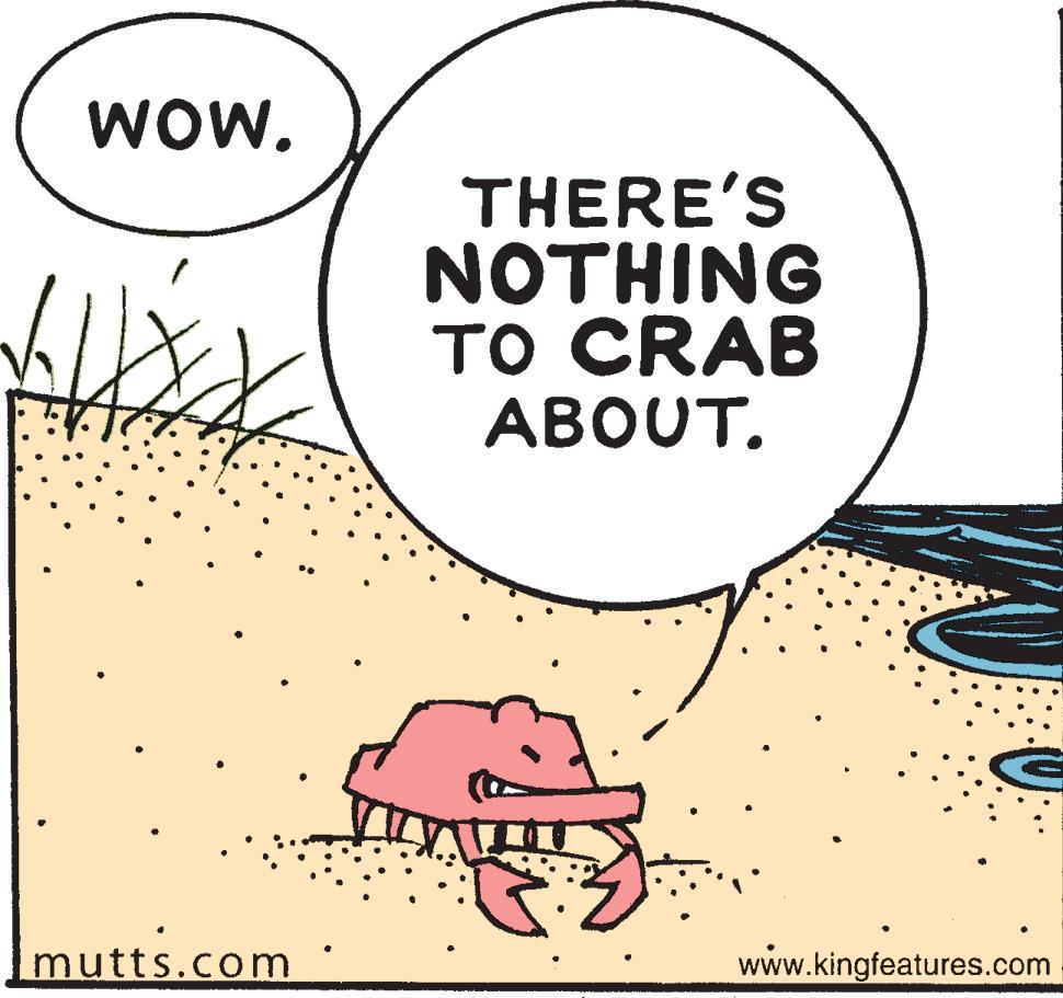 Art OCR: Wow. THERE'S NOTHING TO CRAB ?BOUT. Imutts.com · www.kingfeatures.com Wow. THERE'S NOTHING TO CRAB ?BOUT. Imutts.com · www.kingfeatures.com