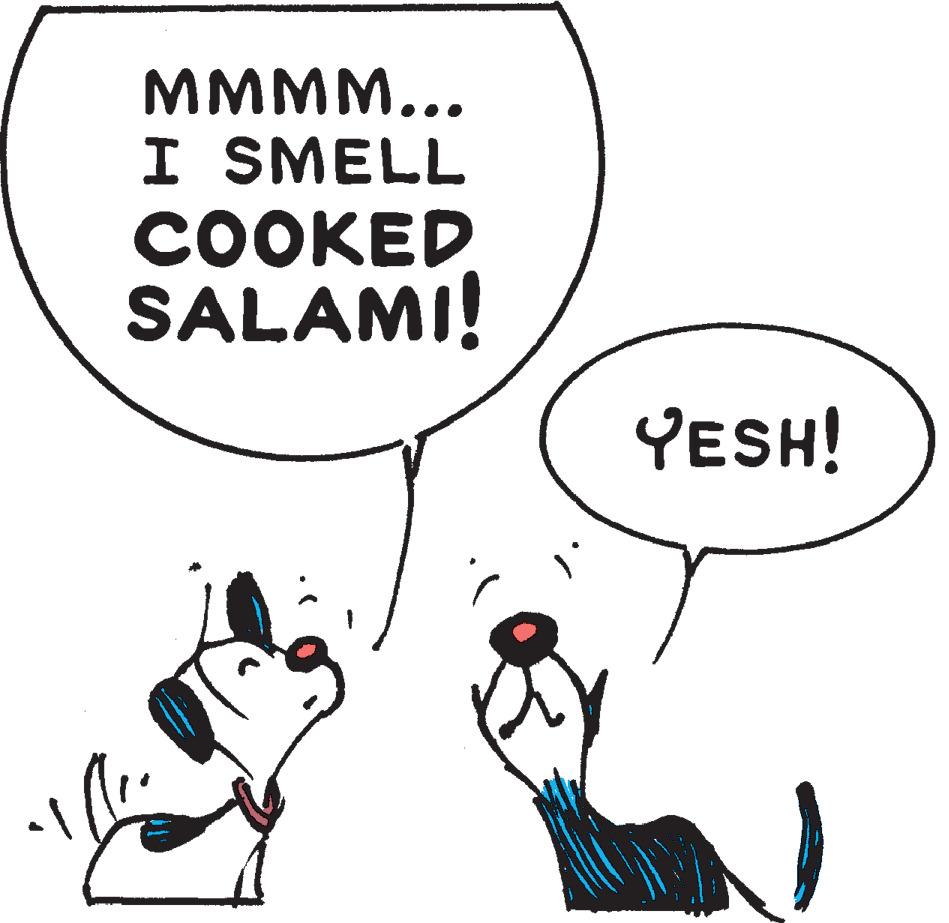 Gesture OCR: MMMM... I SMELL COOKED SALAMI! YESH! MMMM... I SMELL COOKED SALAMI! YESH!