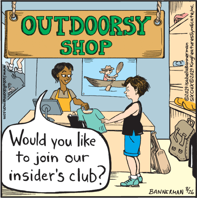 Font OCR: OUTDOORSY SHOP Would you like to join insider's club? our BANNERMAN 26 www.isabellabannerman.com ©2019 IsabellaBannerman SIXCHIX©2019 KingFeaturesSyndicateinc. 1 ? OUTDOORSY SHOP Would you like to join insider's club? our BANNERMAN 26 www.isabellabannerman.com ©2019 IsabellaBannerman SIXCHIX©2019 KingFeaturesSyndicateinc. 1 ?