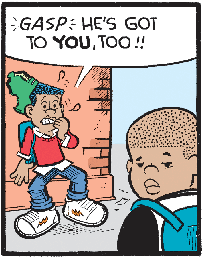 Pleased OCR: GASP: HE'S GOT TO YOUTOO!! GASP: HE'S GOT TO YOU