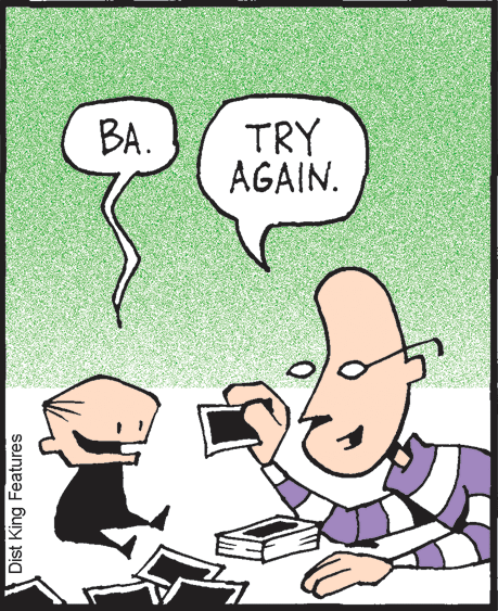 Pleased OCR: TRY AGAIN. BA. Dist King Features TRY AGAIN. BA. Dist King Features